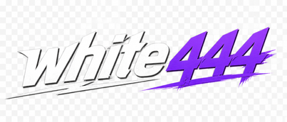 White 444 Logo